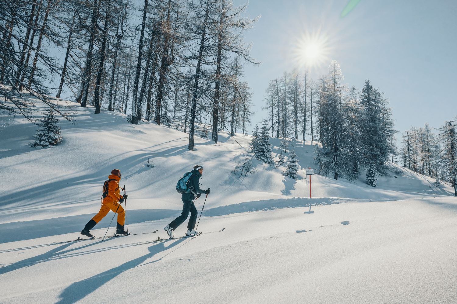 Skitourenroute Alpendorf